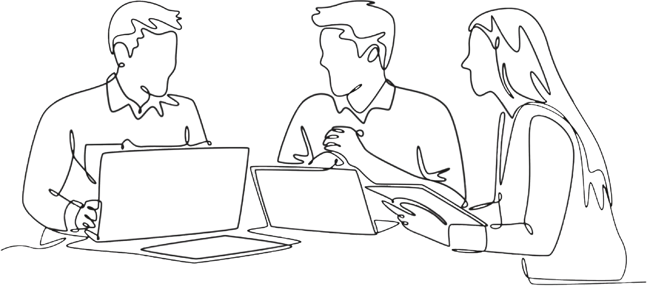 Team working together